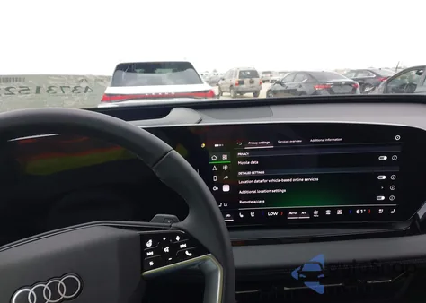 2025 Audi Q6 E-Tron Prestige Quattro from USA, damaged, VIN WA134BGF6SA044177